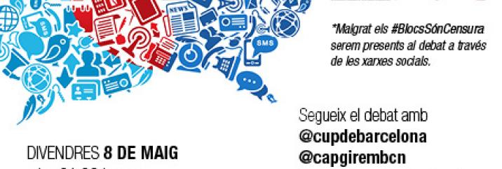La CUP Capgirem Barcelona al debat de BTV d’aquesta nit La CUP Capgirem Barcelona al debat de BTV d’aquesta nit